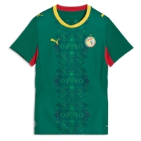 Camiseta Senegal Segunda Equipación Replica Mundial 2026 para mujer mangas cortas